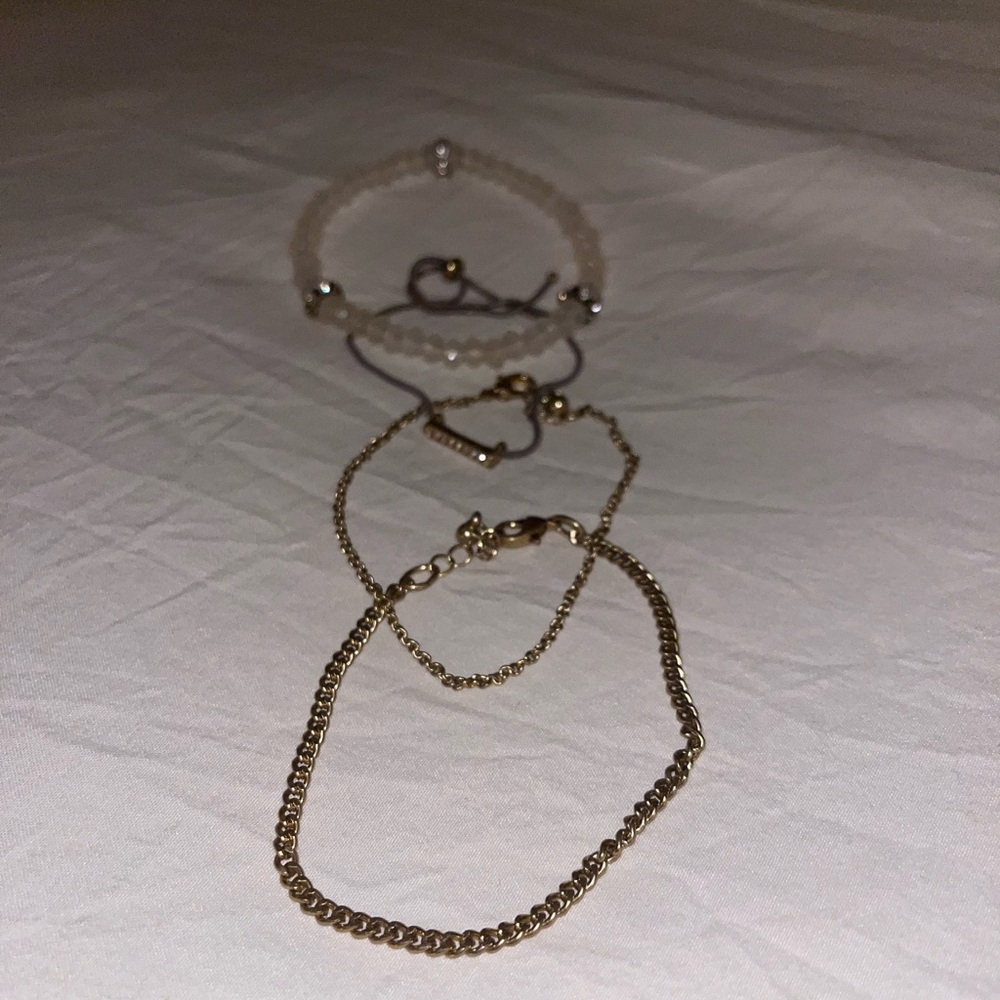Gold Bracelet Stack - Picture 2 of 2